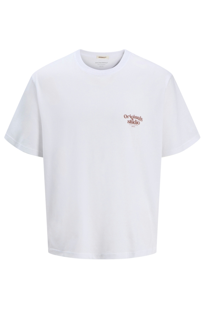 JORACAPULCO TYPE TEE SS CREW NECK 12277559 BRIGHT WHITE